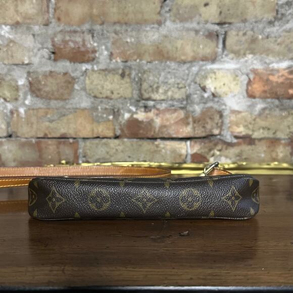 Vintage Louis Vuitton 1999 Monogram Pochette Accessoires Long Strap Bag - Picture 6 of 15
